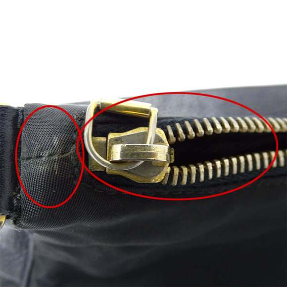 Prada PRADA Women's Brand Handbag Shoulder Bag One-Shoulder Leather Black BR0... - Picture 14 of 16